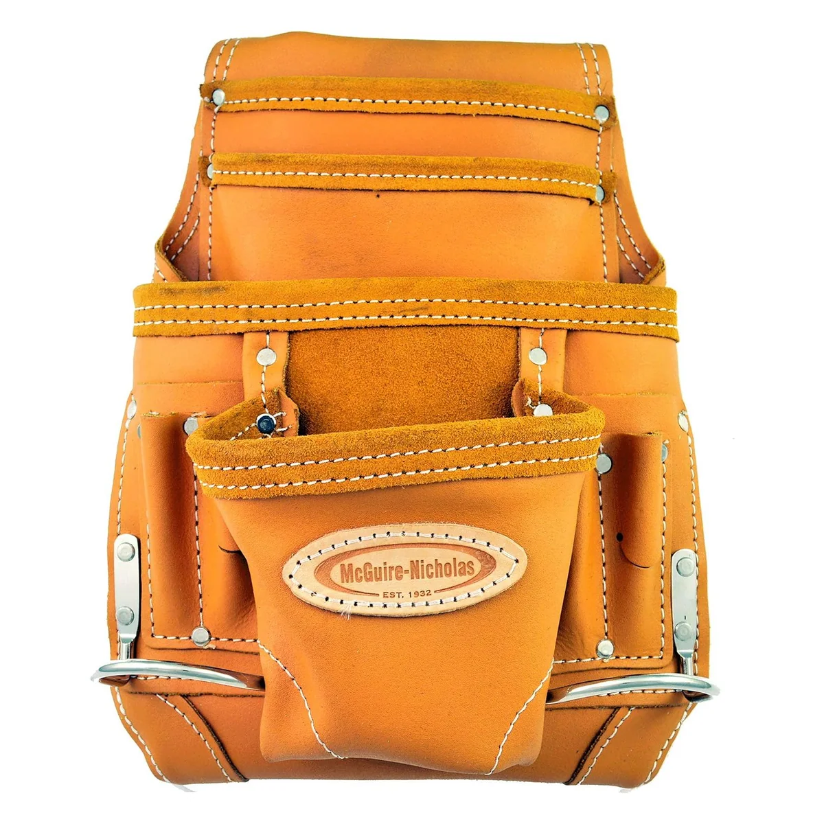 McGuire-Nicholas Carpenter Pouch, 10 Pocket, Tan