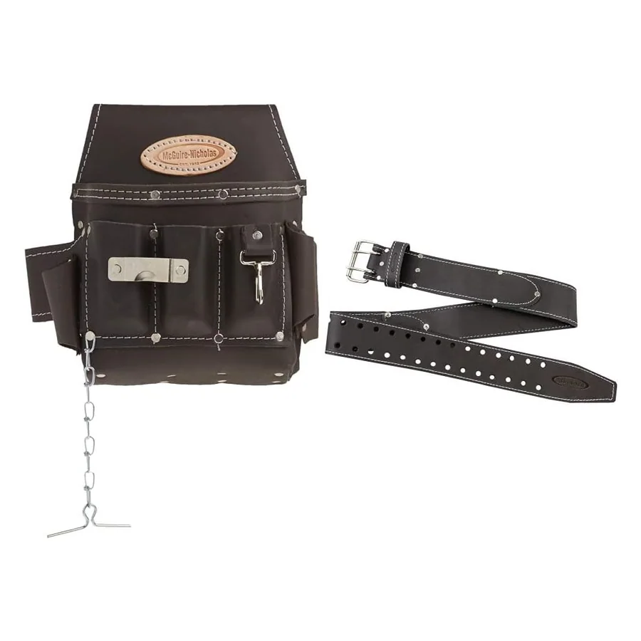 McGuire-Nicholas Electrician's Pouch 526-CC + 2-3/4 in Work Belt Set