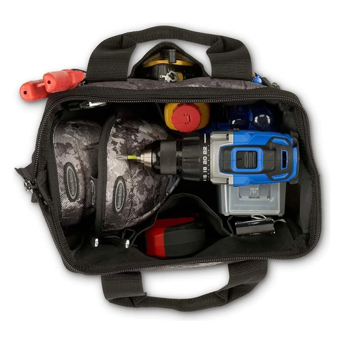 McGuire-Nicholas 12 in Lockable Cargo Tool Bag, Veil Camo