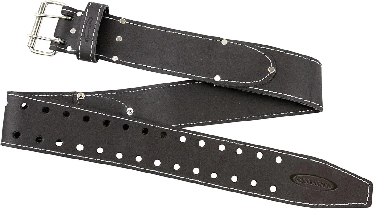 McGuire-Nicholas Oil-Tanned Leather Work Belt, 2-3/4 in